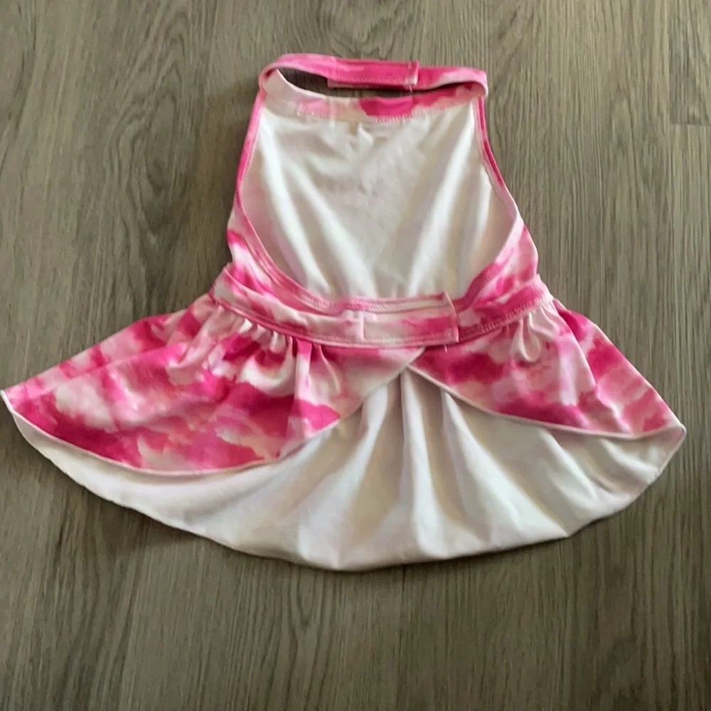 Doggie tie dye dress size L.